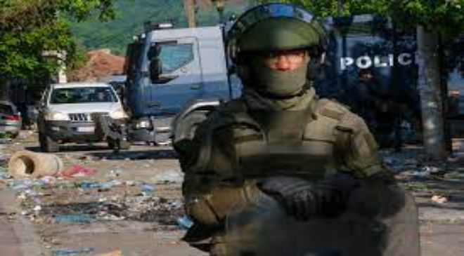 peacekeepers in Kosovo
